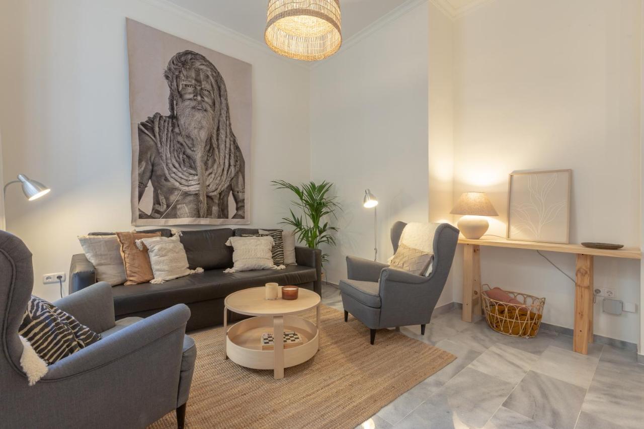 Puerta De Larios: Central Three-Bedroom Apartment With Balconies And Patio Malaga Exterior photo